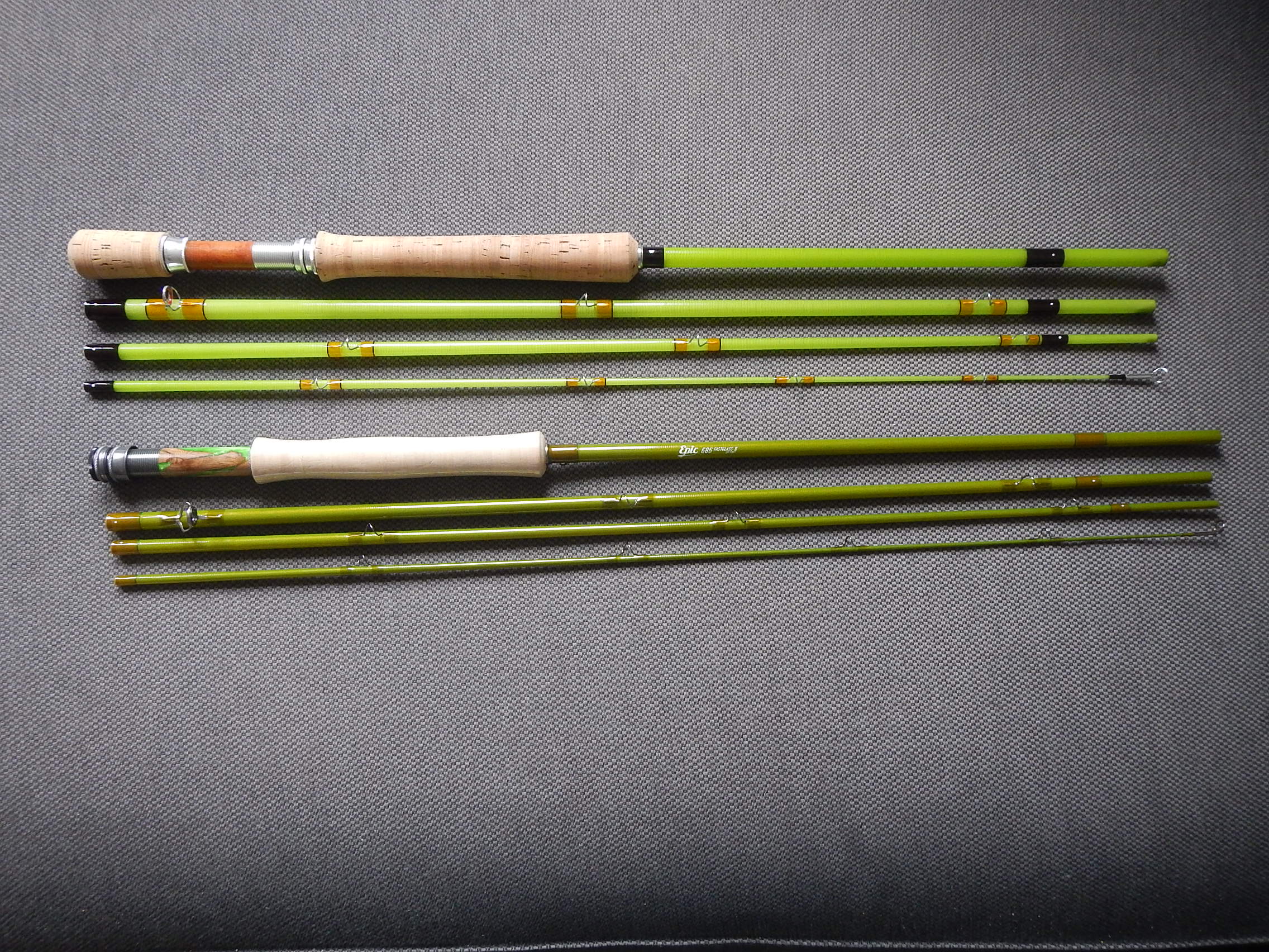 North Fork Composites Iconoglass 8'6" 8weight Rod Photos